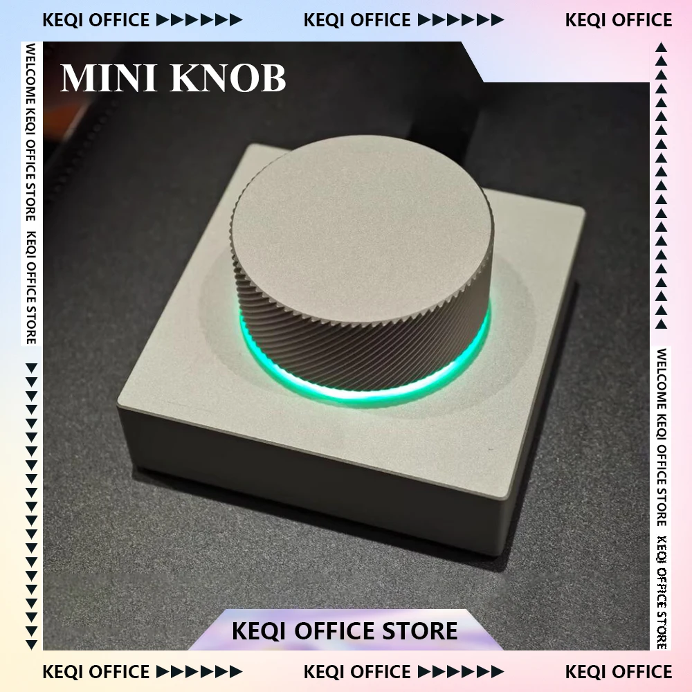 Reverse/ANTICATER Volume Knob Mini Keyboard Aluminum Alloy Body Dual-mode/Tri-mode Bluetooth Keypad Custom PC Accessories Gifts