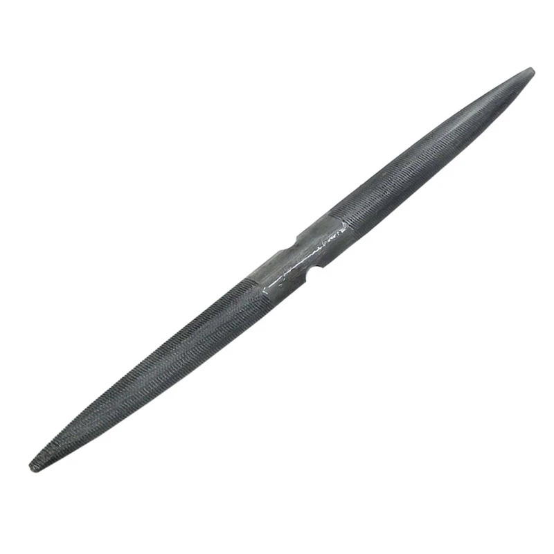 652F 8 Inch Double Ended Half Round Wax File Jewelry Tool for Carving and Filing DIY Craft