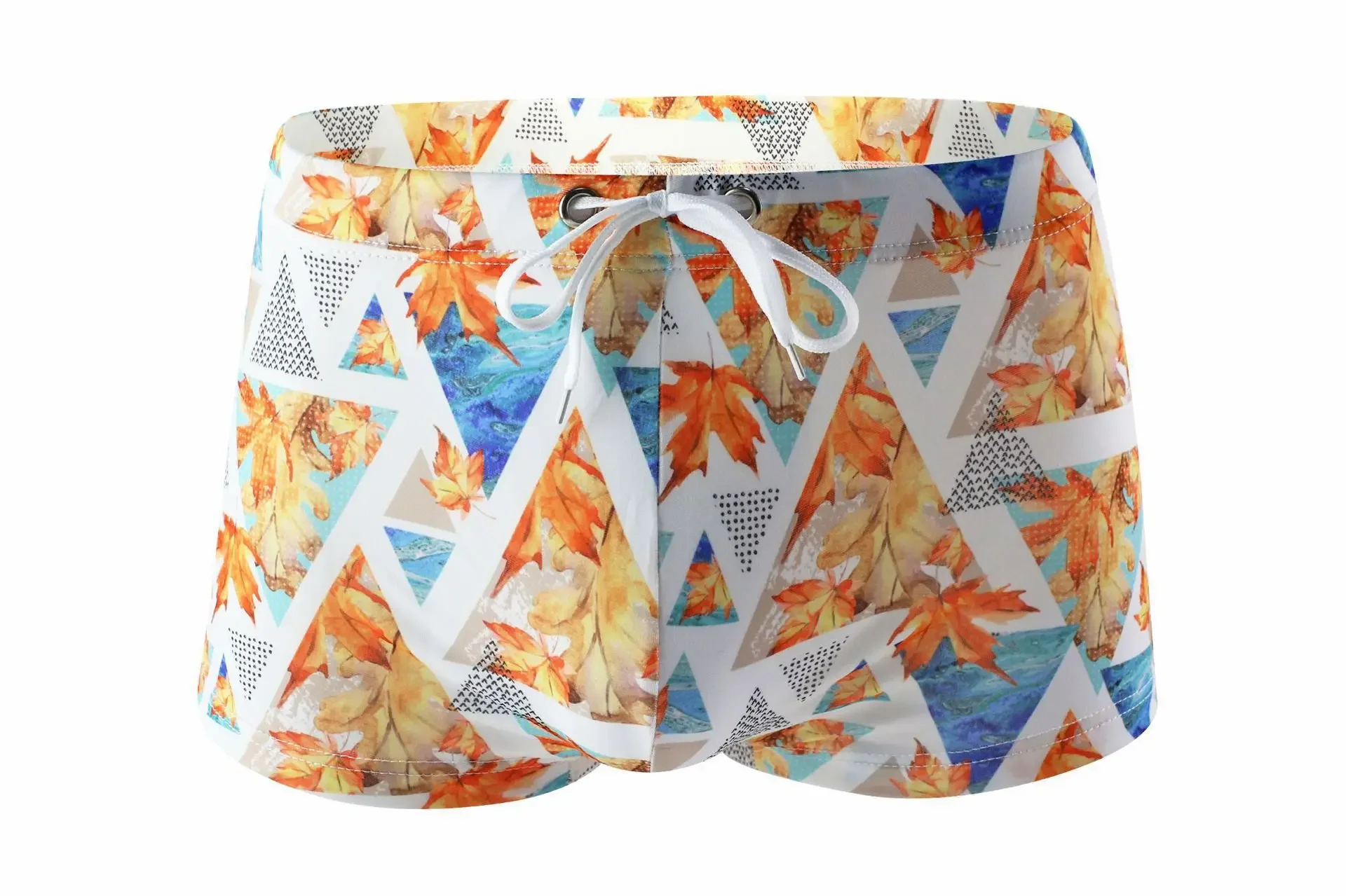 Men's Swimming Trunks Summer Printed Swimwear Youth Sexy Low-rise Swimsuit Quick Dry Sportswear Bathing Sunga Swimsuit Beachwear