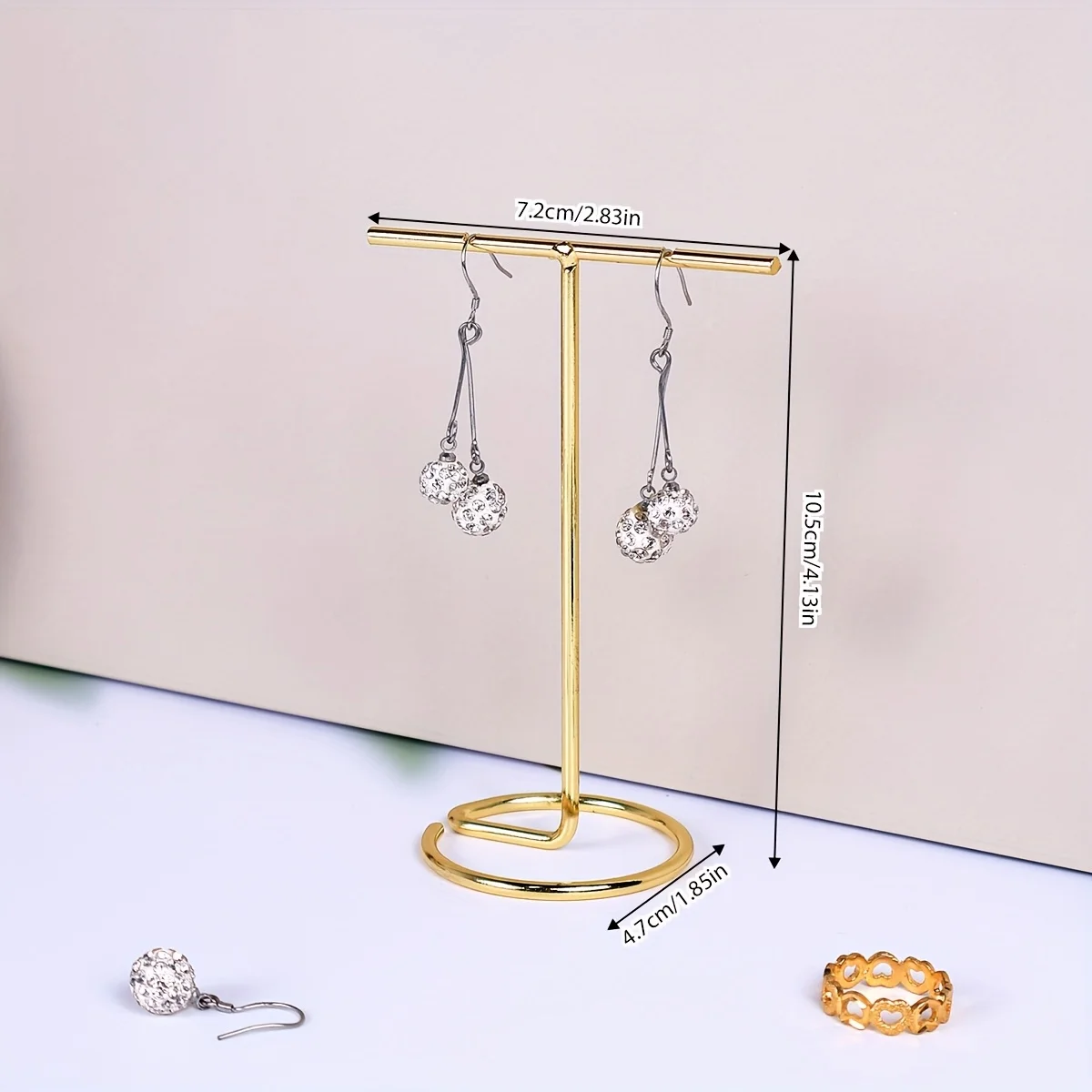 Jewelry Display Stand Bracelet Earring Necklace Storage Wood Base Rack Jewellery Organizer Holder Photo Props Home Decoration