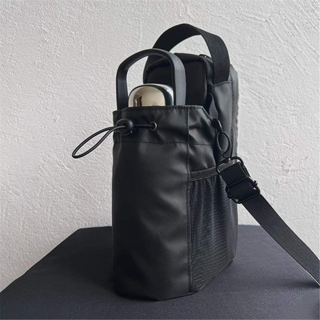 Magnetic Gym Bag Large Capacity Magnetic Carrier Bag With Phone Pocket Portable Gym Water Bottle Pouch Gym Accessories Organizer