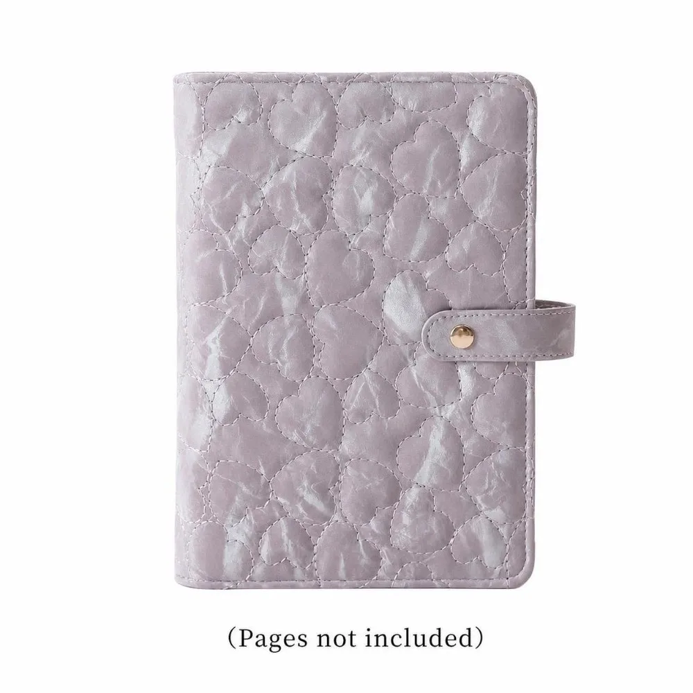 PU Leather Jewelry Storage Book Velvet Interior with Snap Button Jewelry Packaging Box Clear Pockets Jewelry Organizer For Women
