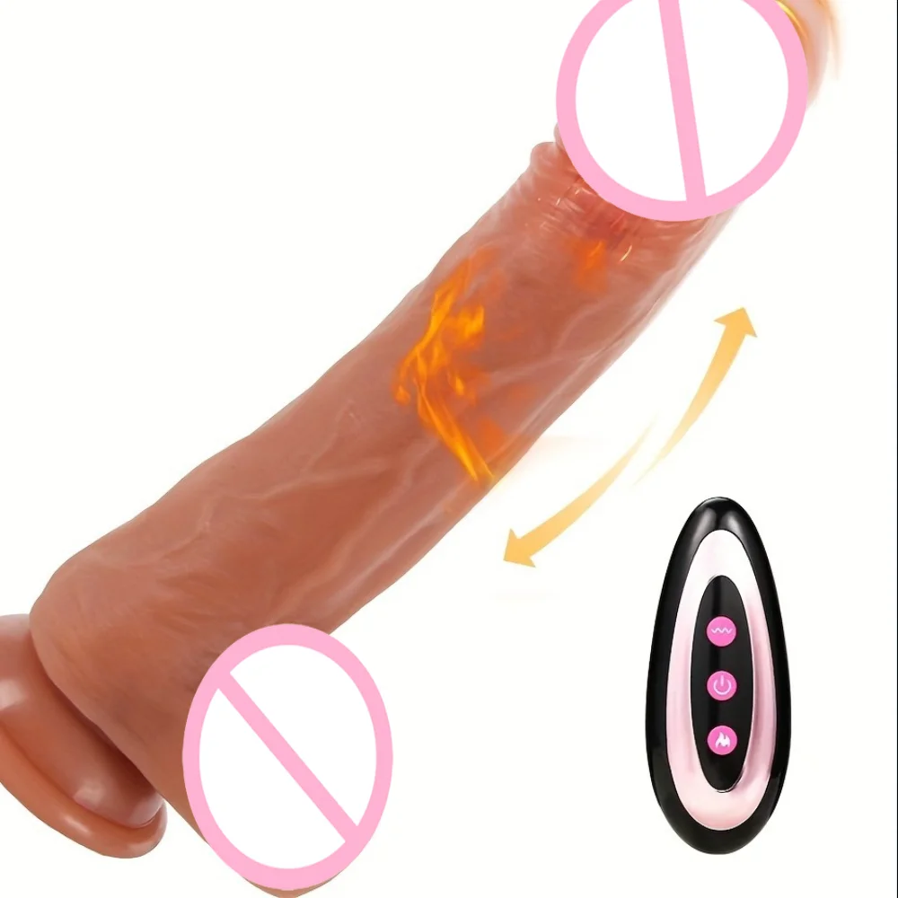 1pc Realistic Dildo Thrusting Vibrator with 10 Thrusting Modes 8.6inch Vibrating G Spot Dildos Adult Sex Toys for Women Sex Toys