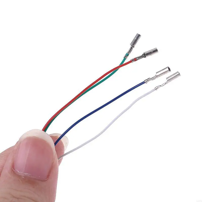 400A 3/4PCS Universal Cartridge Phono Cable Leads Header Wires for Turntable Phono Headshell Replacement Durable Accessories