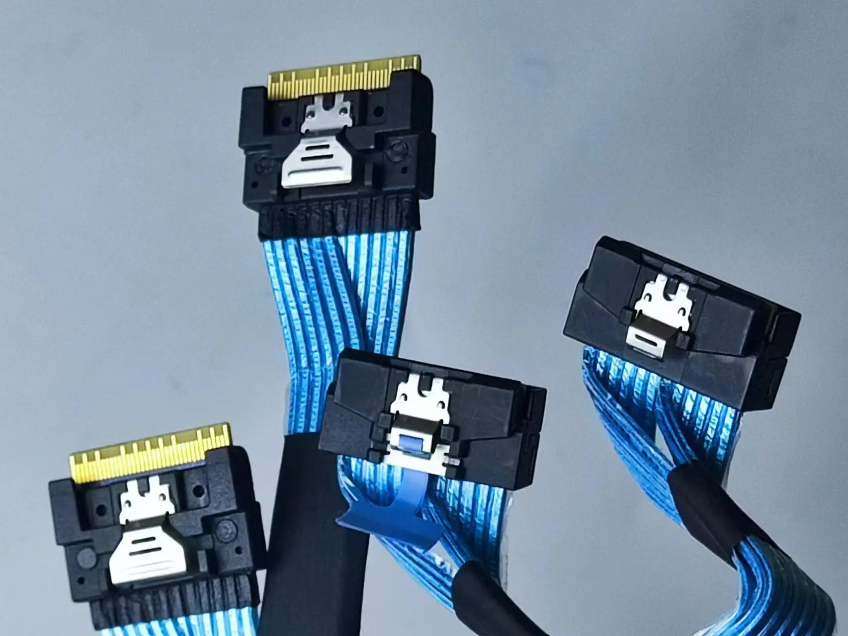 For LP Slim SAS SFF-8654 to SFF-8654 8X data cable M0324-Cable-0017