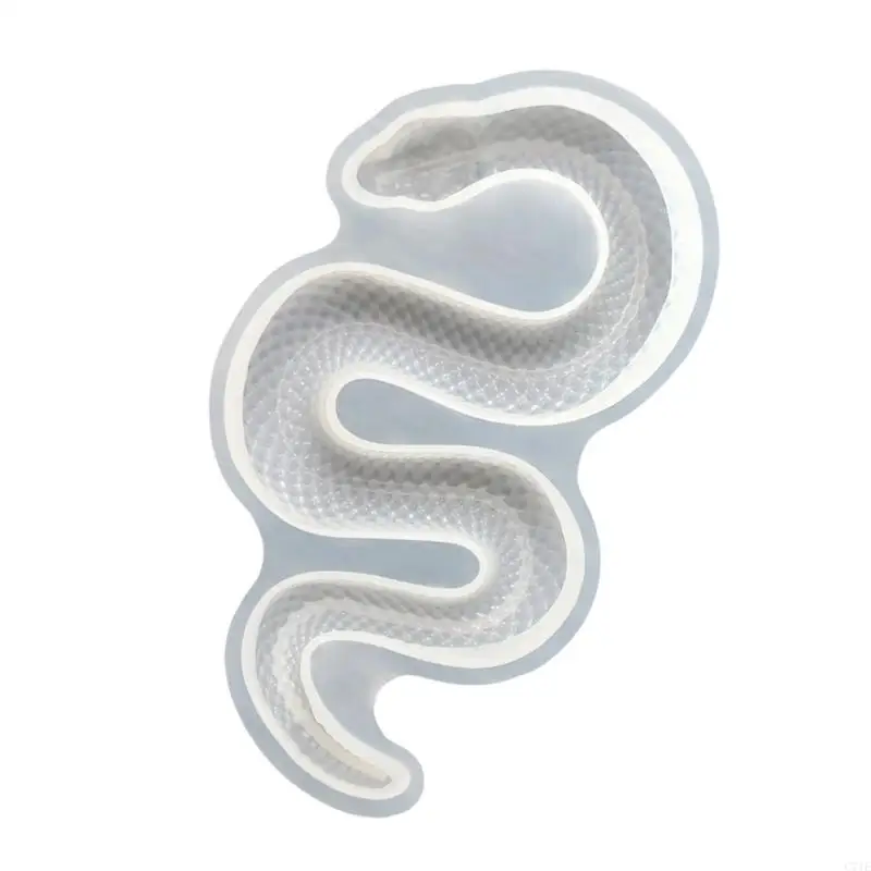 Snake Silicone Jewelry Mold With Excellent Release Performances Realistic Snake Jewelry Mold For Easy Use