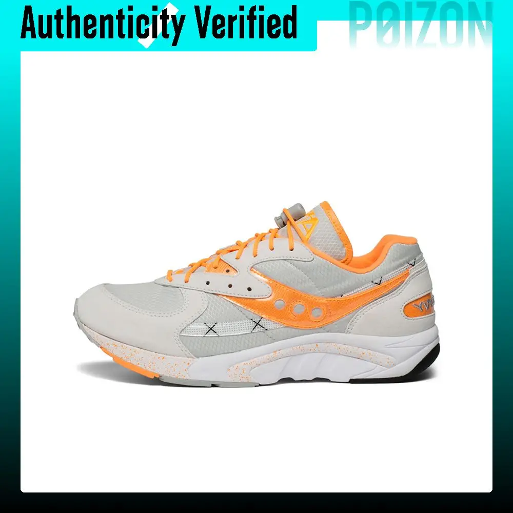 Saucony Aya Running Shoes Men's Low-top White Gray Orange S70460-5