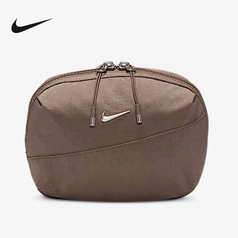 Nike Messenger Bag Summer Storage Zipper Pocket Adjustable Shoulder Strap Nike Hook HM6120-214