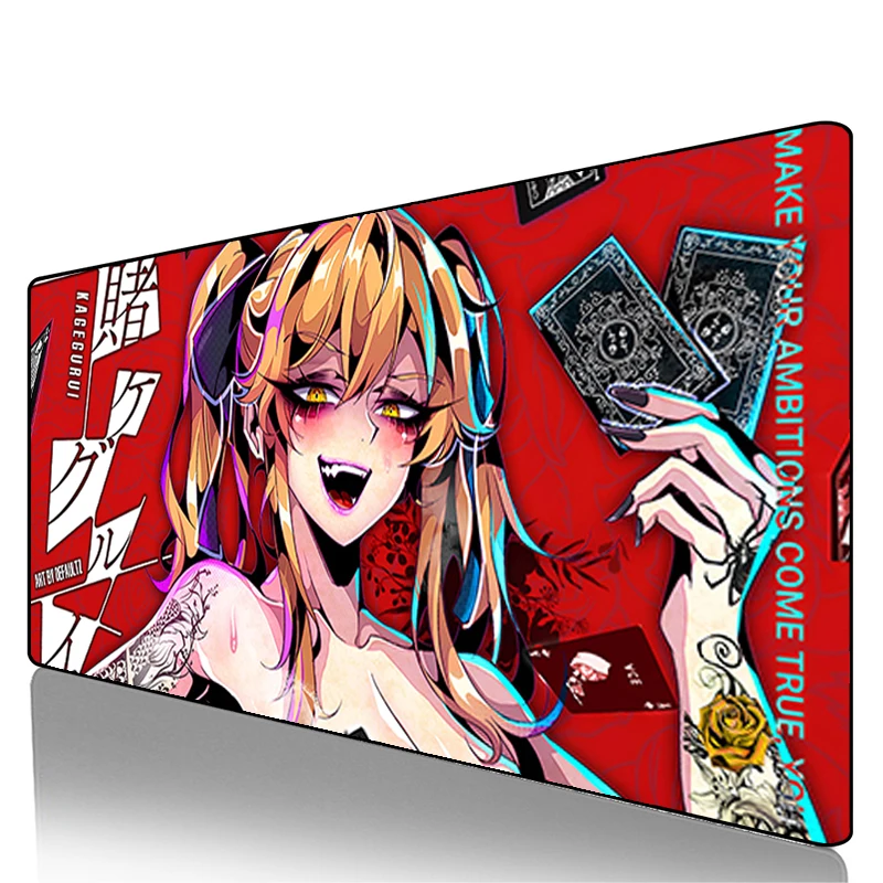 Large Mouse Pads Notebook Gamer Keyboard Mousepad Pc Computer Desk Mat Hot Gaming Pad Cute Anime Woman Mouse Mats For CS GO LOL