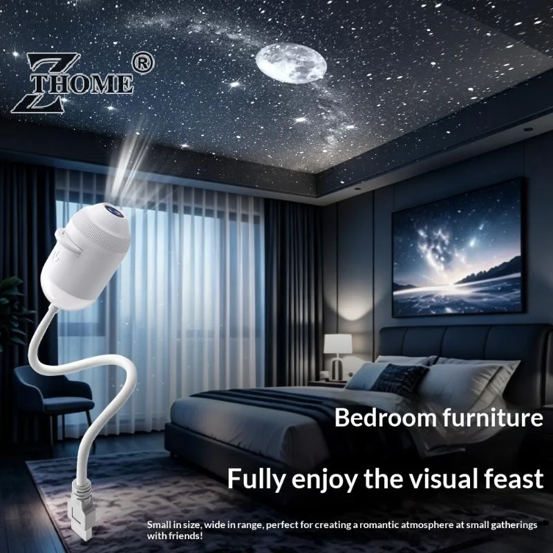 1Set Mini Starry Sky Projector Light Dimmable For Cars Bedrooms Bars Indoor Holidays Ambience Night Light