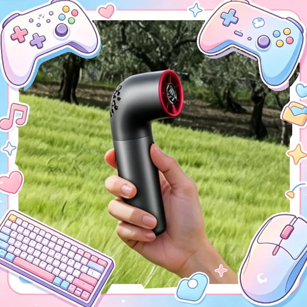 Aecooly Aero Pro Handheld Fan 7th Gear Can Be Adjusted At Will Handheld Small Fan Long Battery Life of 3500mAh Light Weight Gift