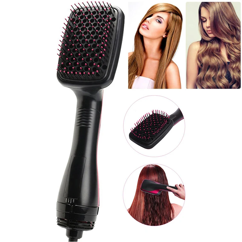 Escova Secadora Para Cabelo 2 in 1 Professional Salon One Step Hair Dryer and Styler Blow Dryer Brush Hair Dryer Brush