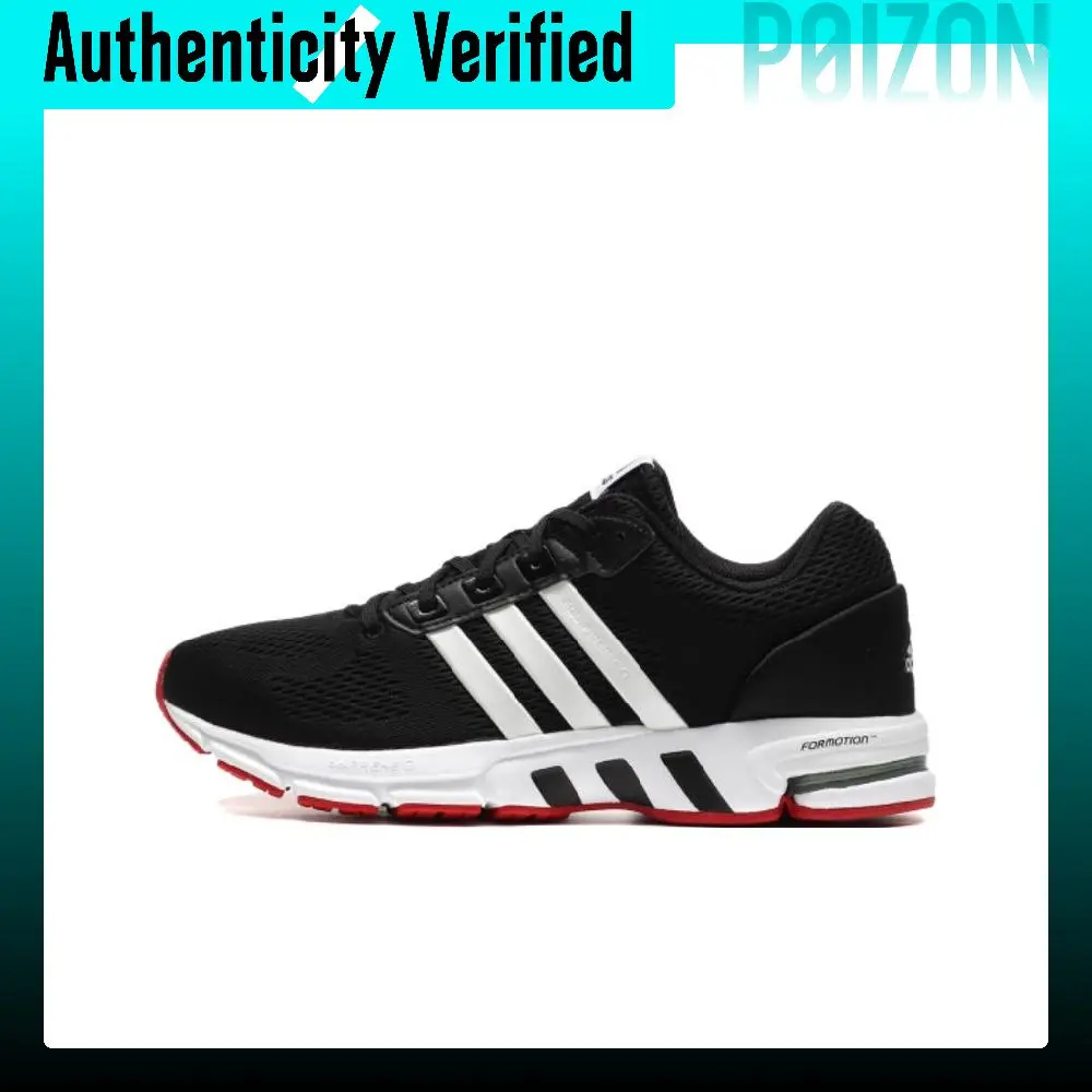 Adidas Running Shoes Unisex Low Top Black/White/Red FW9970