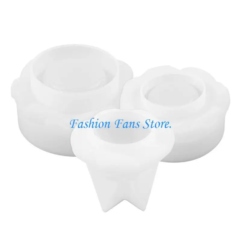 Versatile Silicone Christmas Tree Jar Mold Easy Demold Silicone Jar Mold for Christmas Tree Jar and Artistic Carft