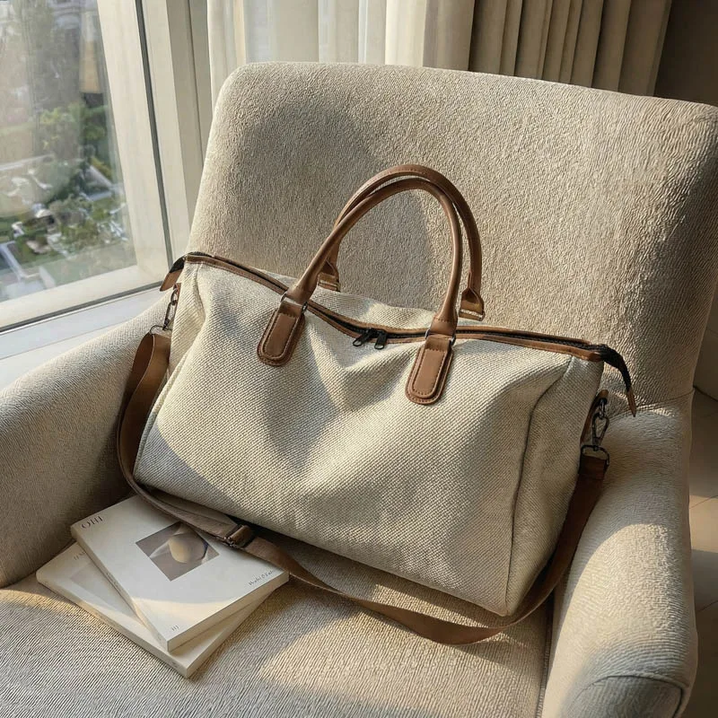 Travel Bag Travel Bag Storage Bag Hand Luggage Crossbody Bag Large Capacity Short Trip Ultra Light Fitness Bag Carry on Luggage