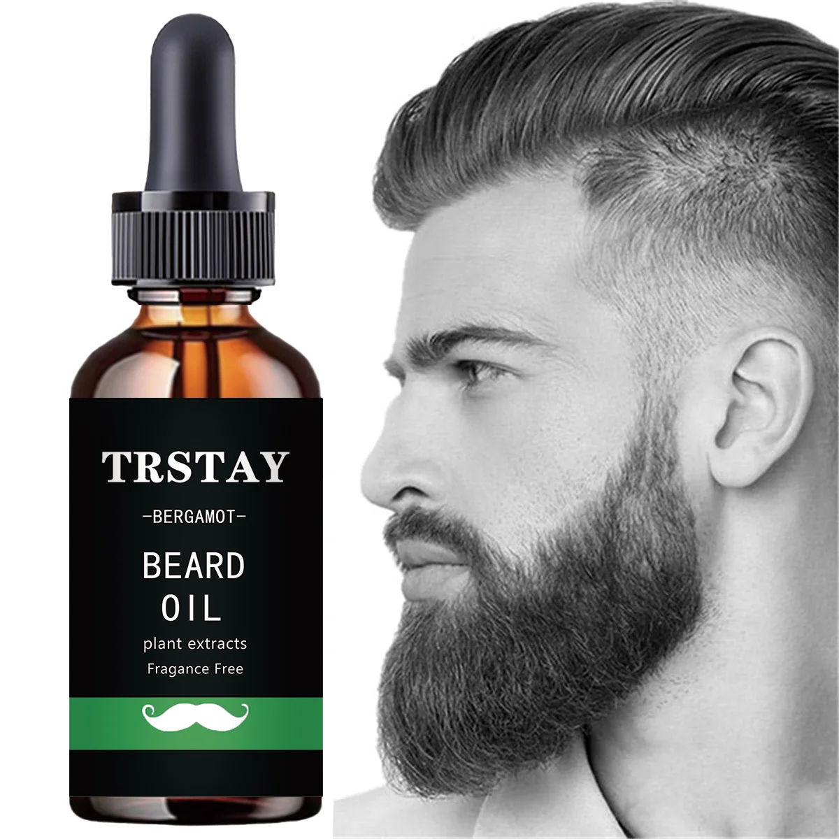 50ml Facial Hair Growth Beard Growth Essential Oil Man Beard Modifier Product Improves Frizz Fast Powerful Hair Growth Liquid