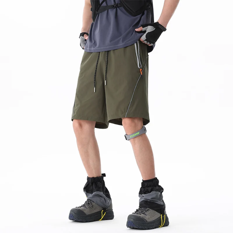 Summer Fashion Trend Loose Cotton Soft and Comfortable Five Quarter Shorts for Men's Sports and Casual Knee Length Shorts