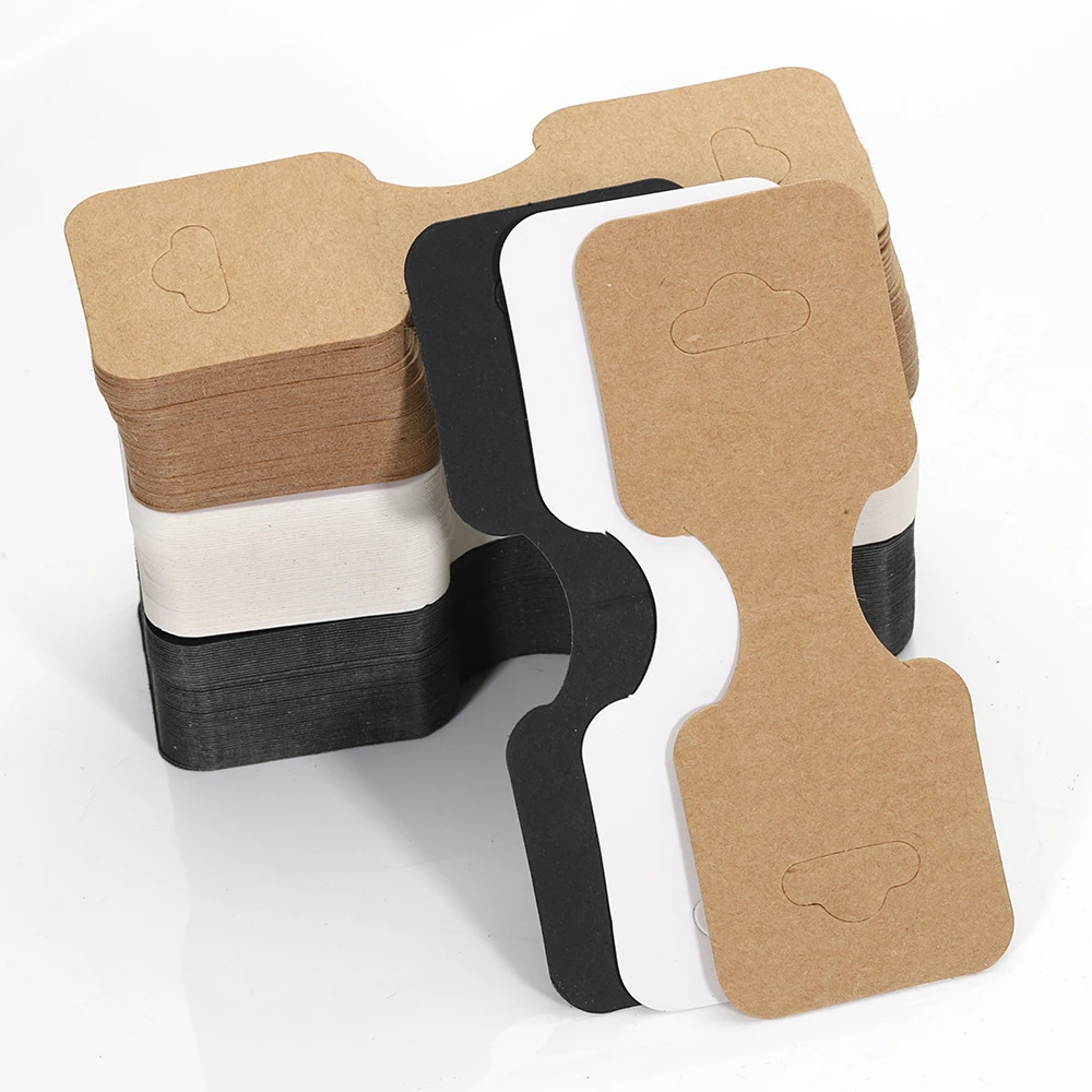 50pcs 9x3.5cm Kraft Paper Packing