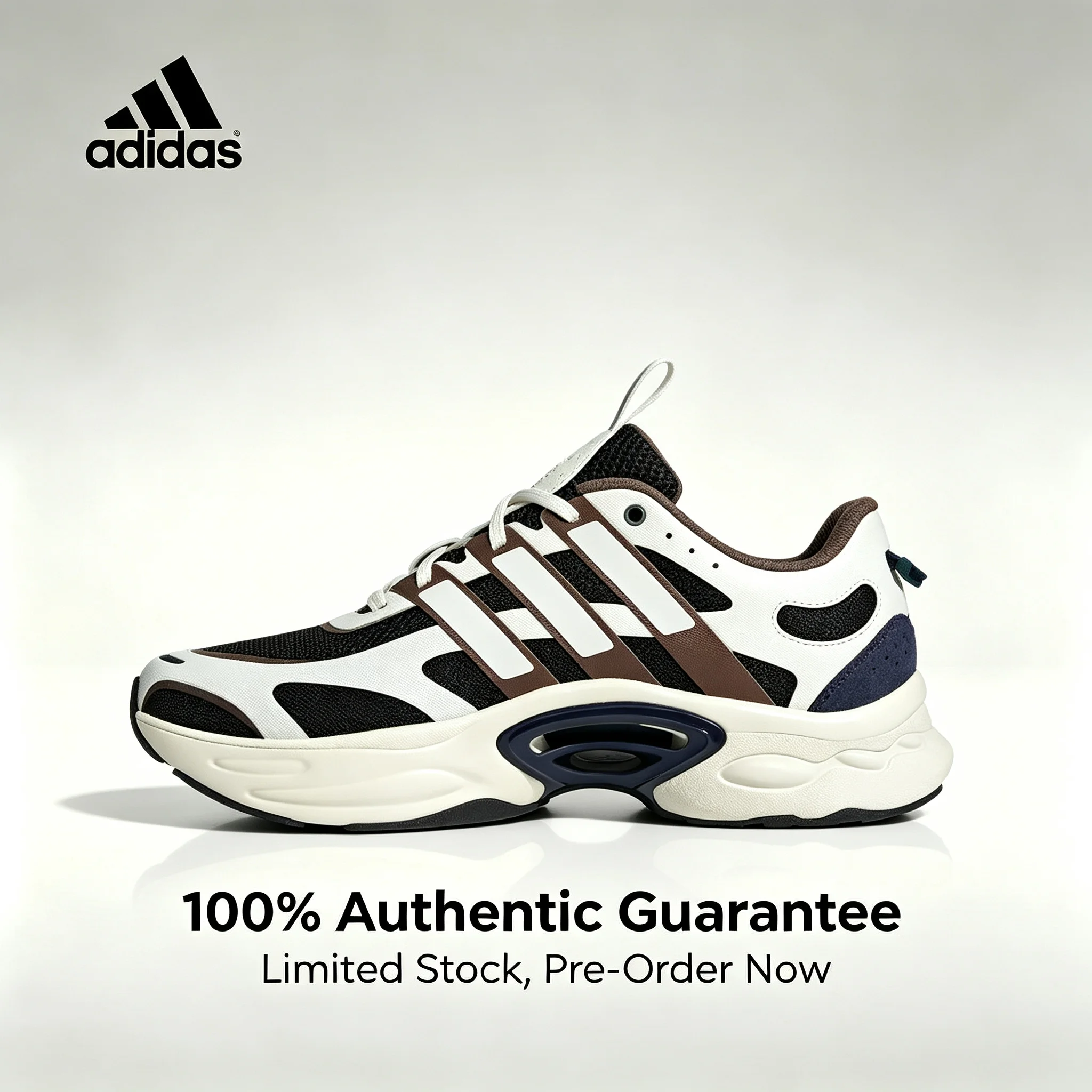 adidas Climacool Venttack Versatile TPU Shock-Absorbing Men's Running Shoes Womens Dad Sneakers White Black IF6725