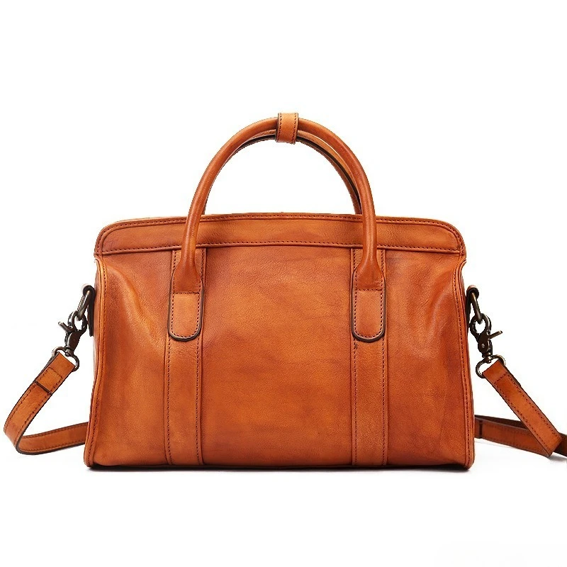 Vintage Everyday Hobo Shoulder Bag for Women Genuine Leather Soft Supple Spacious Large Capacity Luxury Handbag