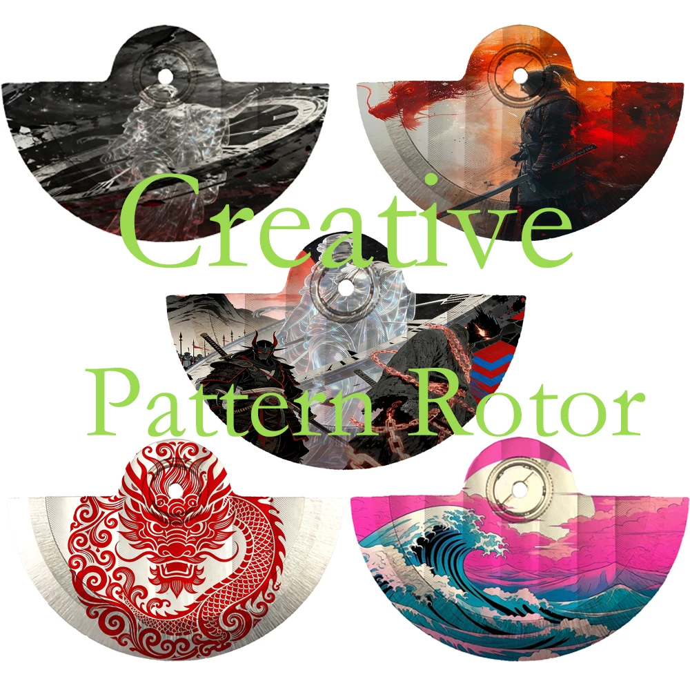 Pattern NH35 Watch Rotor Movements Oscillating Weight Rotors Compatible 20Styles for NH34 NH35 NH38 Movements Replacement Parts