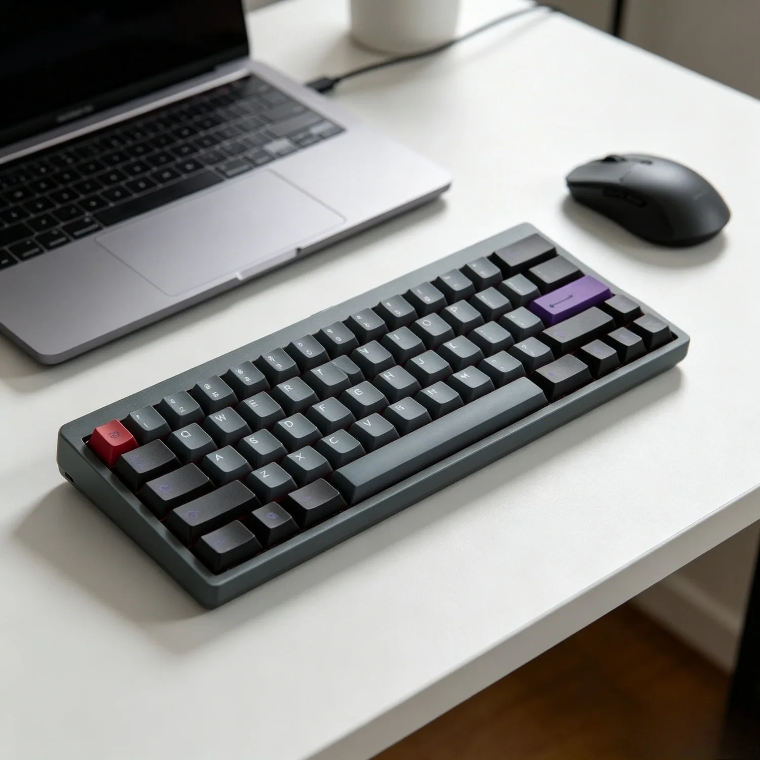 KBD PurpolchR3 Keycap Pbt Five Sided Sublimation Cherry Profile Complete Set Keycap  MX Switch Custom Mechanical Keyboard Keycap