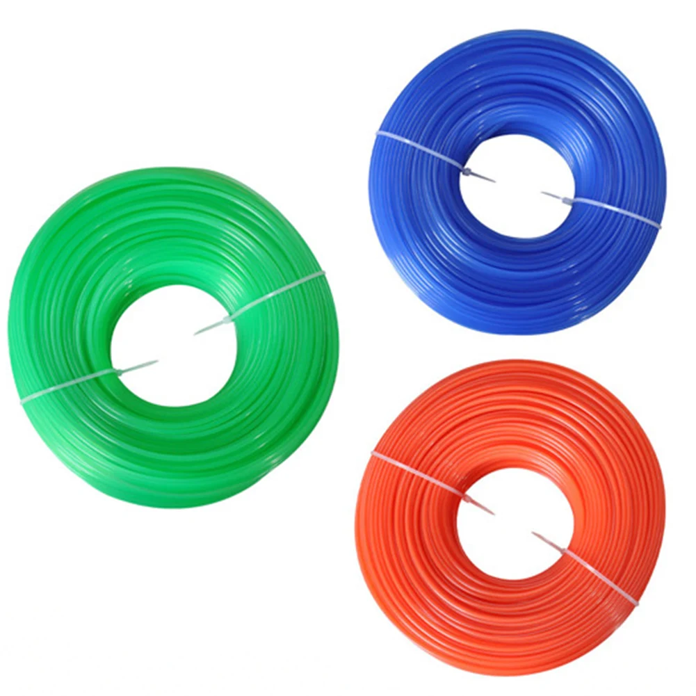 100m Round Rope for Lawn and Garden Tasks Structure Assists in Mowing Precision Plant Training and Yard Organization