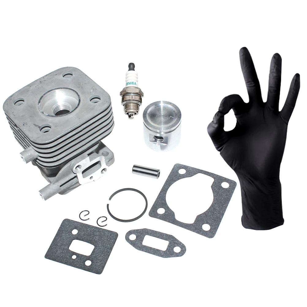 Cylinder Piston Kit For Metabo HPT Hitachi CG22EADSLP CG22EASSLP CG22EABSLP CG22EAB CG22EAD CG22EAS Tanaka TCG-22EAB TCG-22EAS