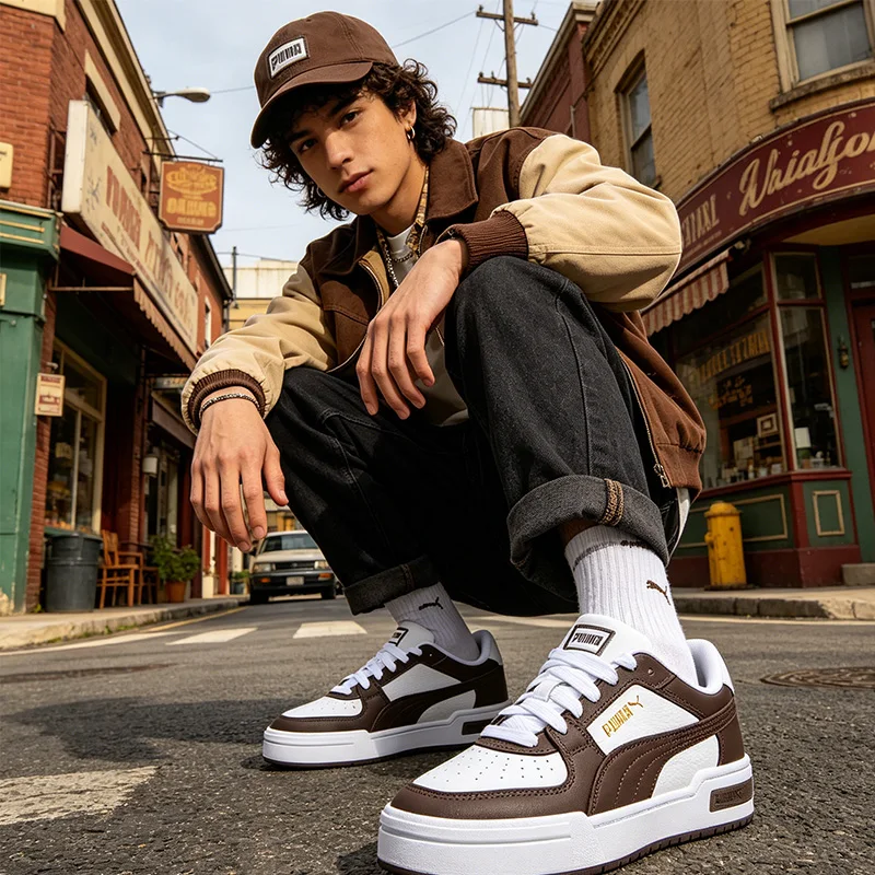 New Puma Men's And Women's Ca Pro Unisex Casual Cushioning Lightweight Sports Shoes Classic Low-Top Sneakers 380190-63
