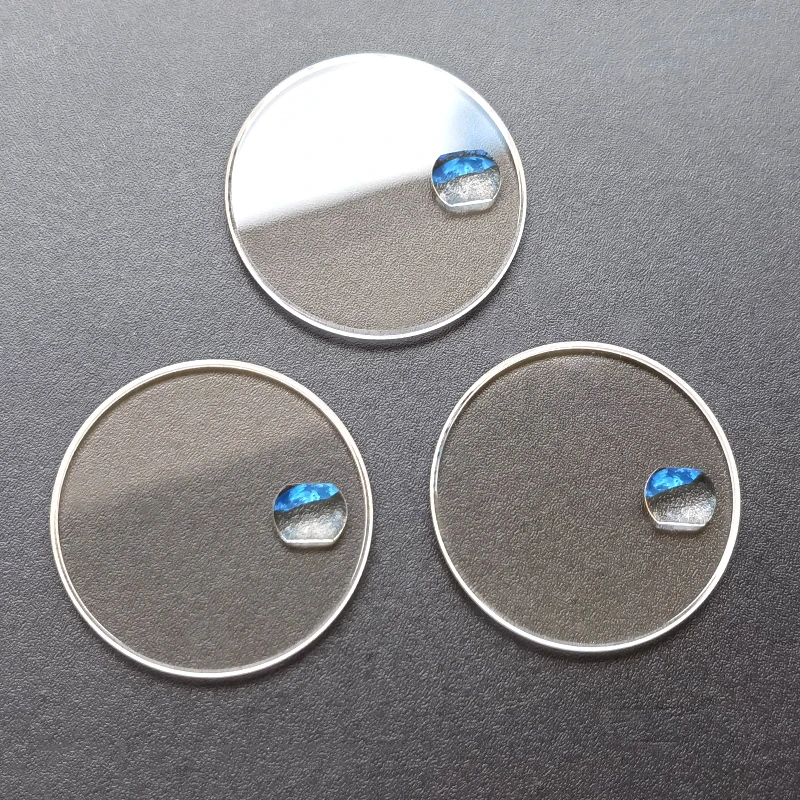 AAA Sapphire Crystal Watch Glasses With Date Window AR Coating For RLX Submariner 116610 126610 116613 Watches, Watch Parts
