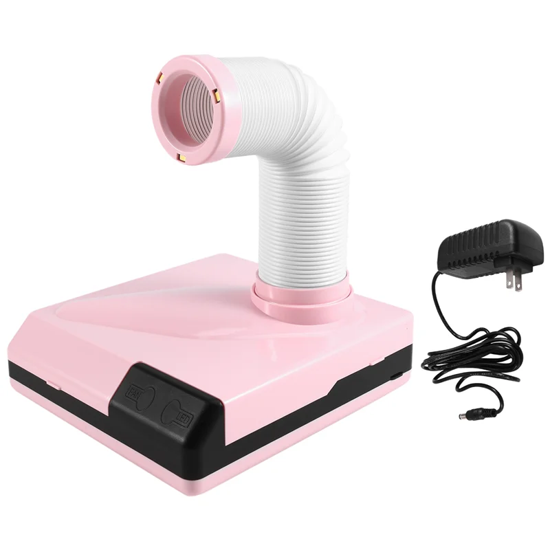 AB68 60W High Power Nail Cleaner Dual Vertical Filter Nail Nail Dust Machine