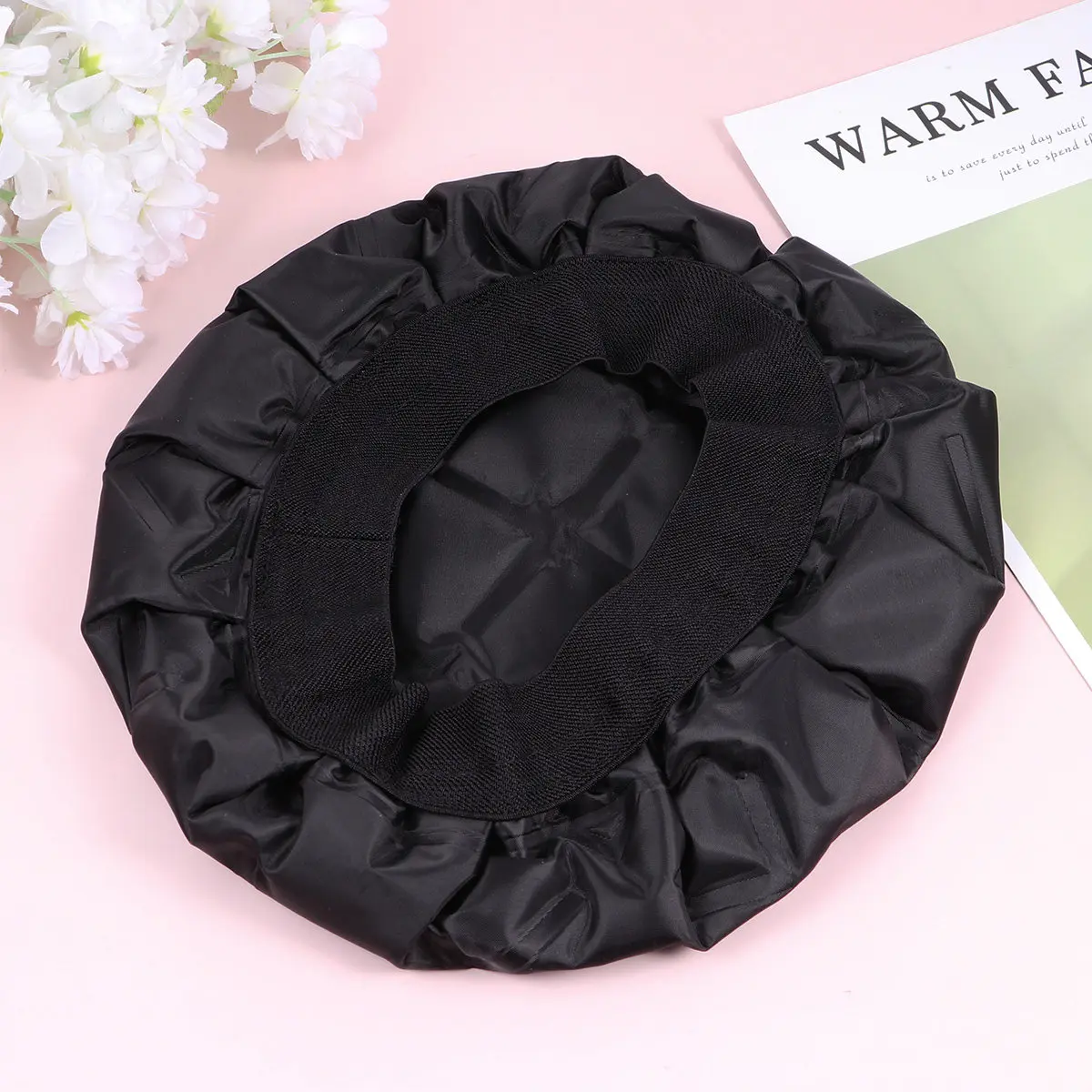 1Pcs Heat Cap For Stylist Heating Treatment Deep Penetration Microwave Warm Refrigerate Cool Wireless