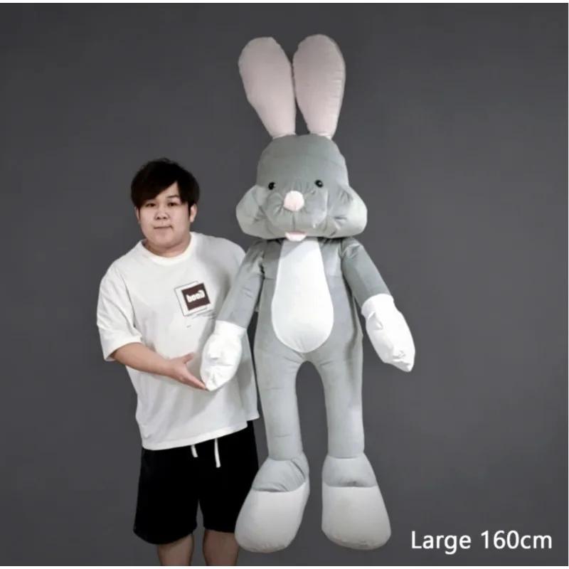Appearing Rabbit V2 Giant Magic Plush Bunny 120cm/160cm Stage Magic Tricks Props Appearing Bunny Magician Performance Gimmicks