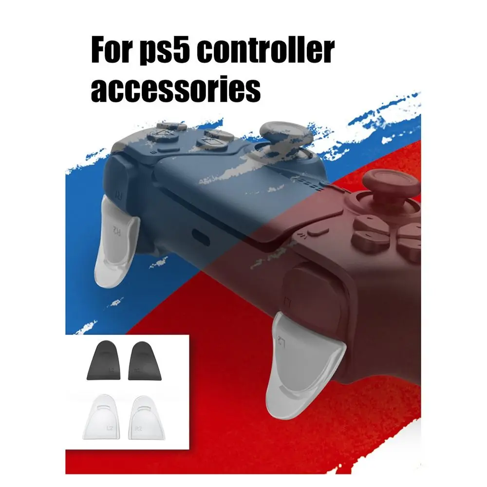 Durable Controller Trigger Buttons Universal Repair Short Stroke Trigger L2 R2 Extension Trigger for PS5/Playstation 5