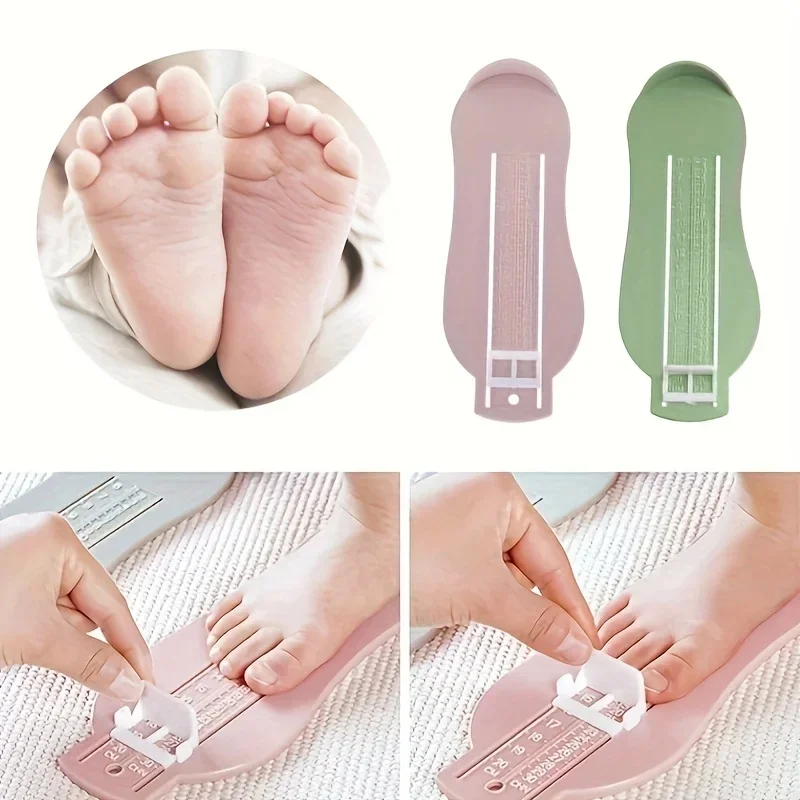 3-18Pcs Baby Foot Ruler Kids Foot Length Measuring Device Child Shoes Calculator For Children Infant Shoes Fittings Gauge Tools