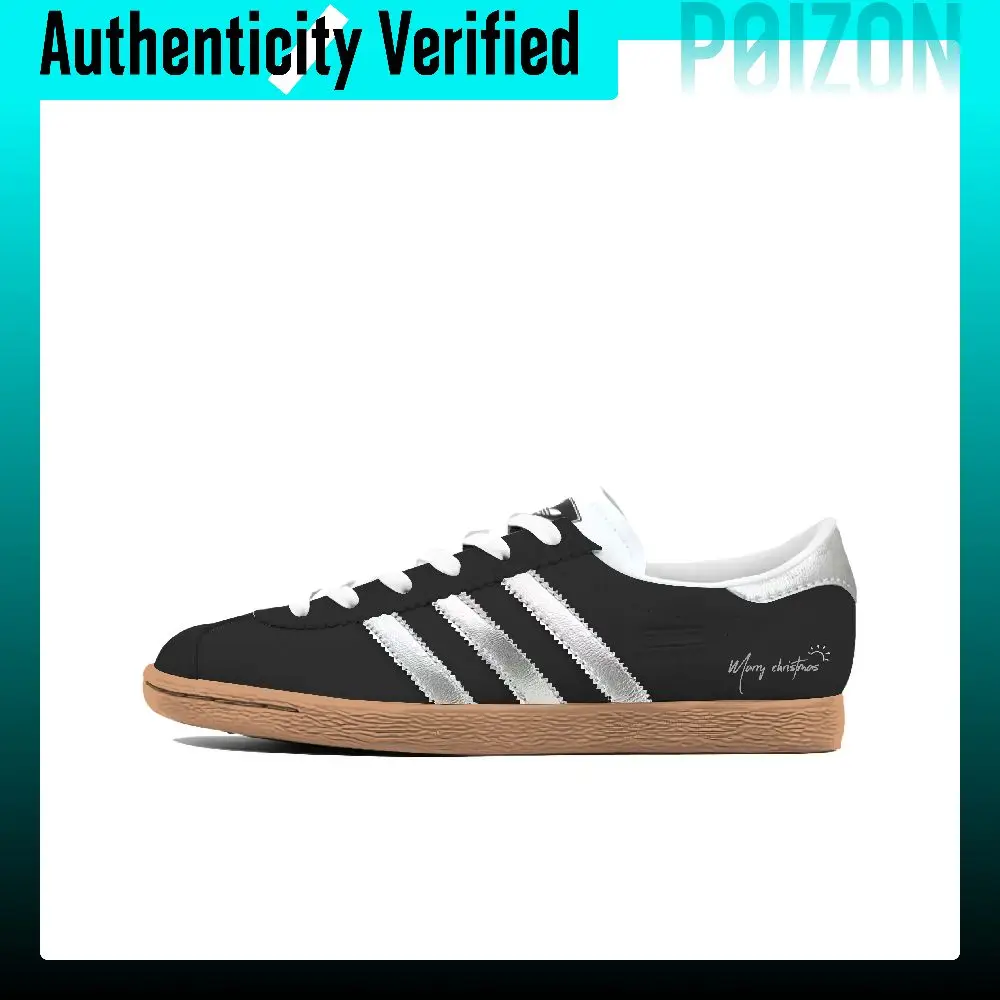 Adidas Originals Stadt Silver Black Satin Low top German Army Trainers Unisex Black Silver JR6343(Team1603-)