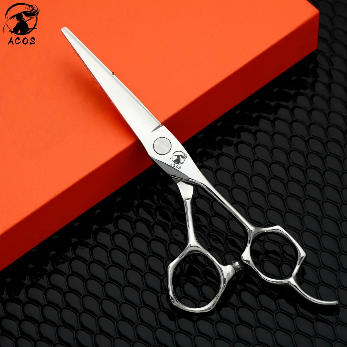 ACOS Professional 6-inch Barber Scissors Multifunctional 440C Steel Thinning Shears for Home Haircuts and Salon Use