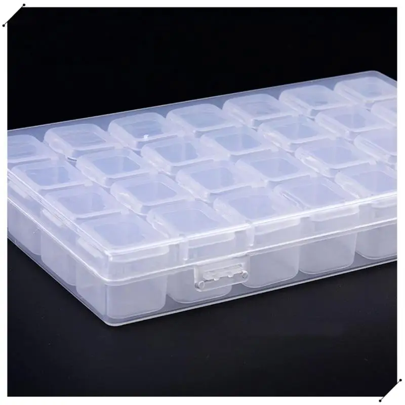 Jewelry Storage Box, Nail Accessories Storage Box, Multi-Compartment Storage Box
