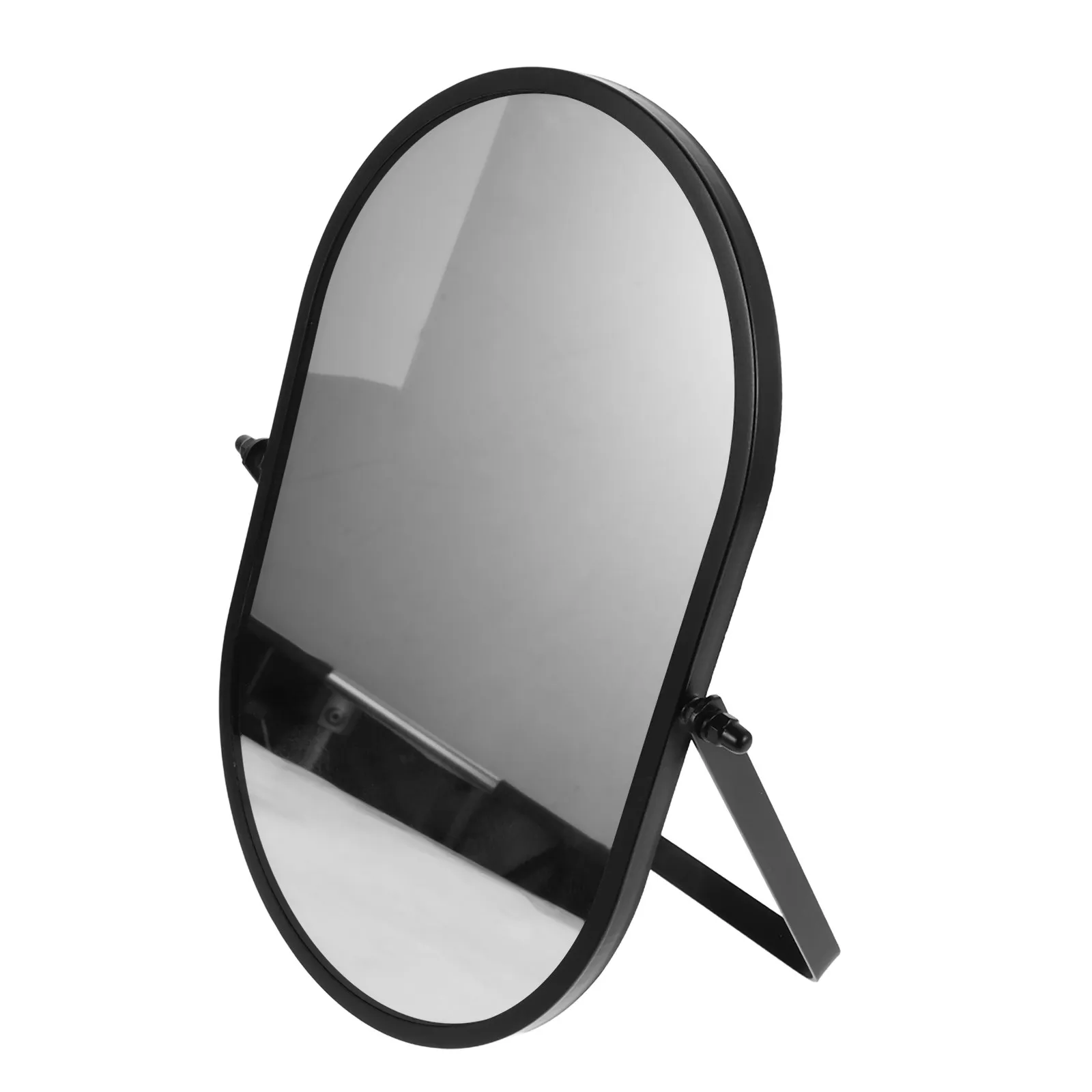 Portable Folding Makeup Mirror Desktop Vanity Mirror for Dorm Bedroom Office Tabletop Use Space Saving Stable