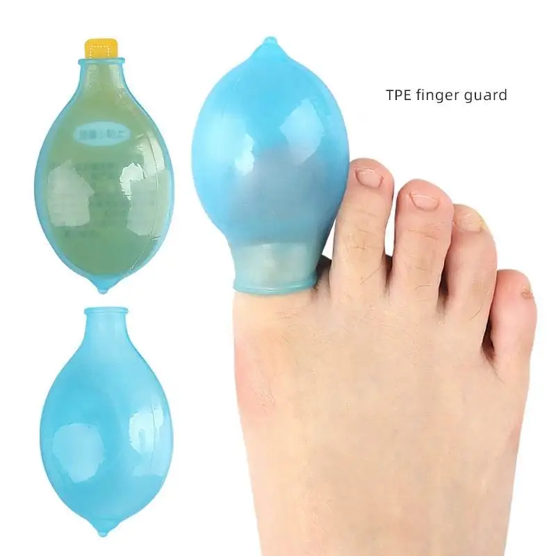 Toe Sleeves Protectors Soak Potion Finger Protective Cots For Toe And Finger Injuries Wound Shower Waterproof Cover Foot Care