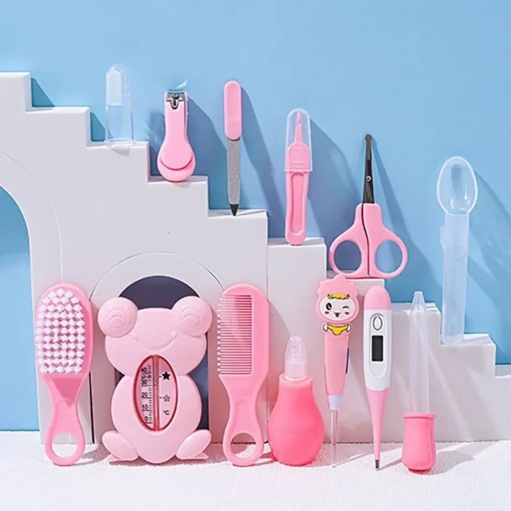 4/8/13pcs Comb Grooming Baby Care Kit Baby Portable Tool Grooming Nail Care Set