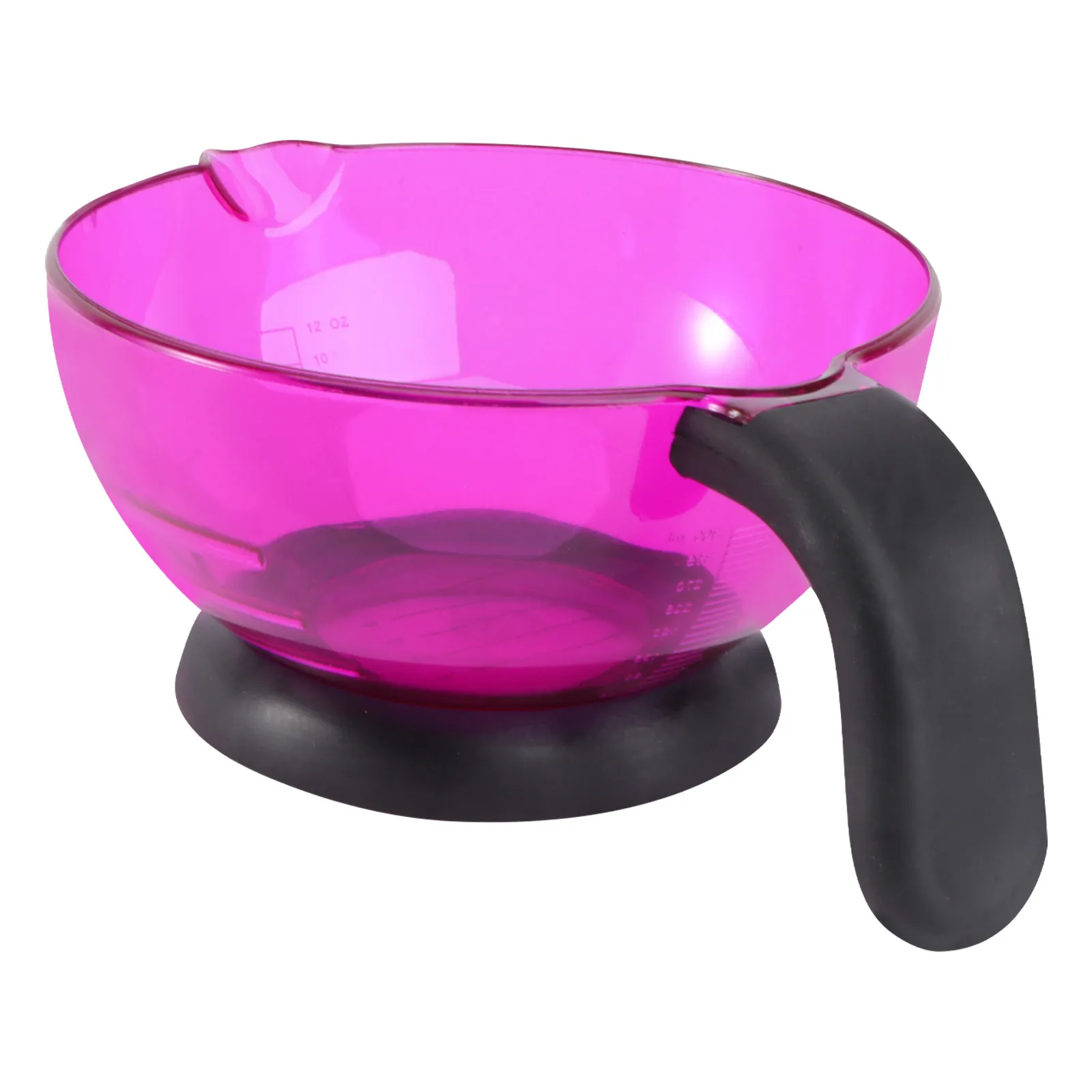 Silicone Hair Dye Mixing Bowl Purple - Durable DIY Salon Coloring Tool for Barbers and Hairdressers