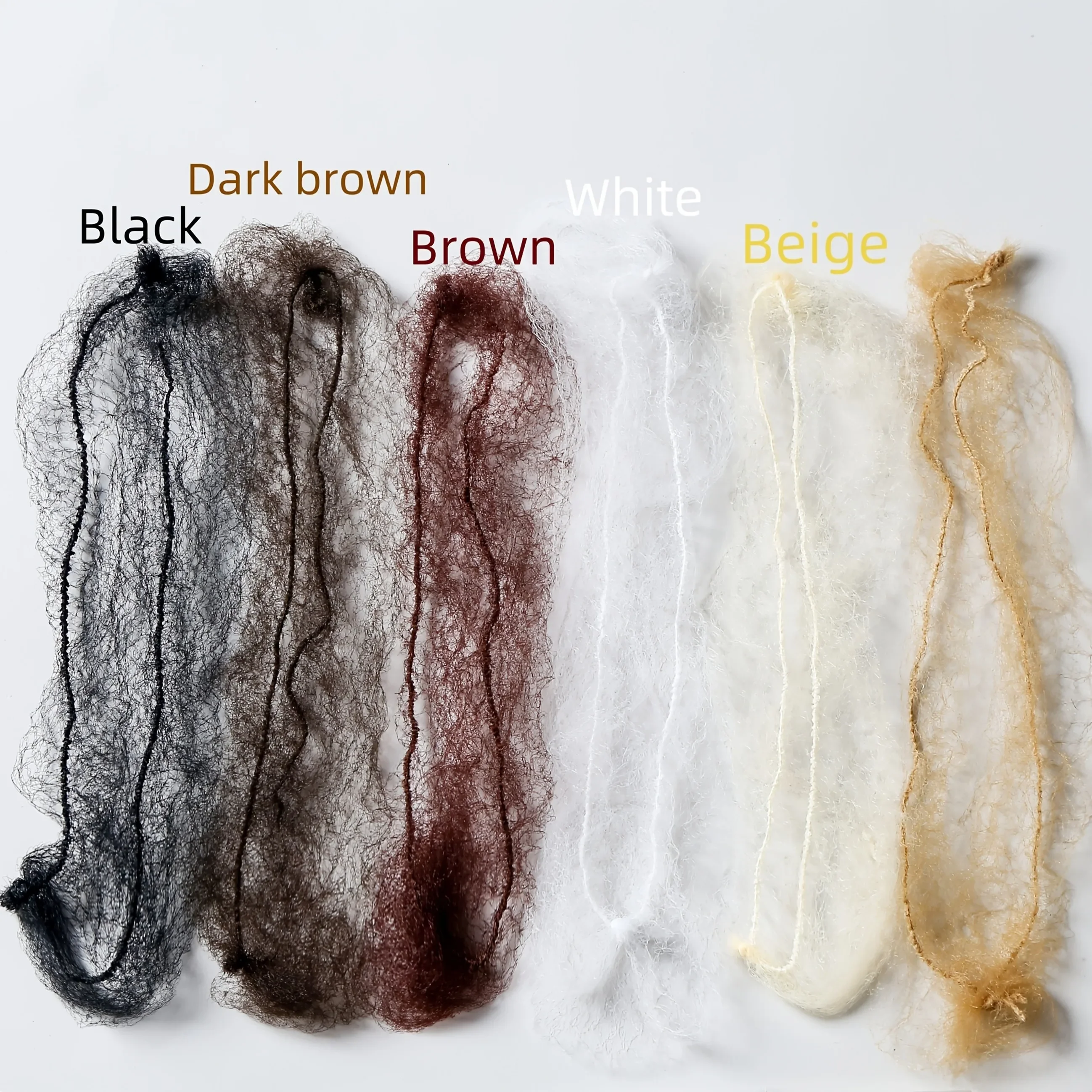 100PCS Top Quality Nylon Hair Net Star Dance Recital Buns / Hair Extension Weaving Cap Hairnets