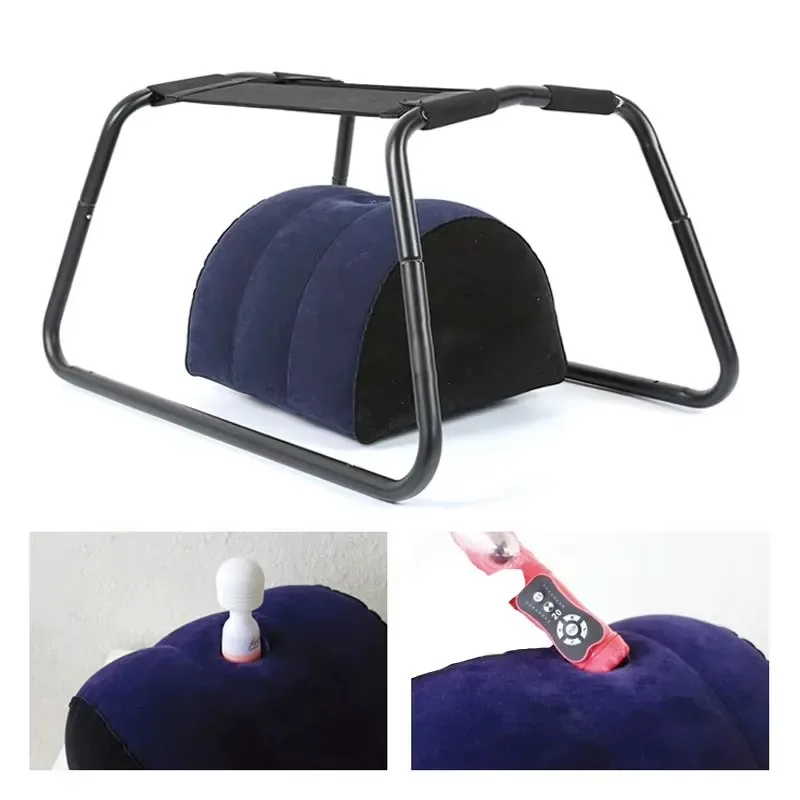 Bondage Chair with Restraints PVC Intimate Sex Furniture for Women Intercourse Aid Masturbation Aid Bondage Gear Bondage