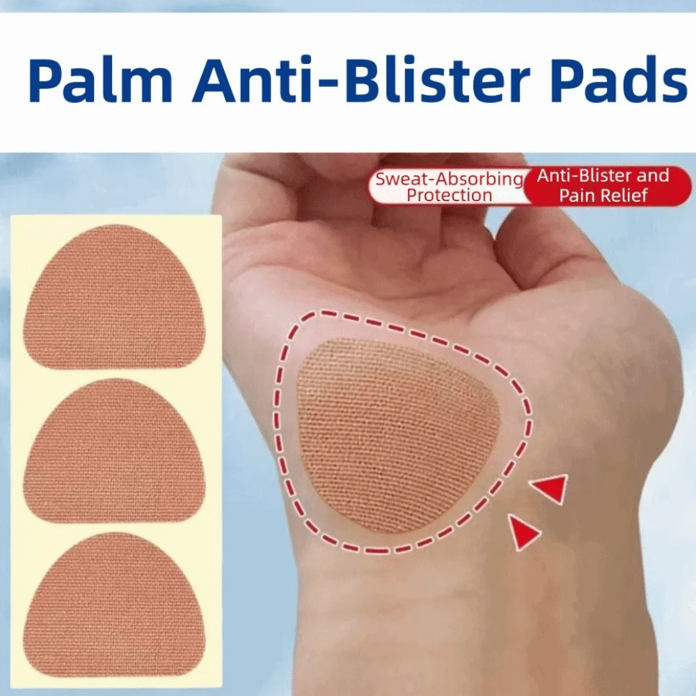 60Pcs Self Adhesive Foot Protector Pad Non-woven Fabric Comfort Support Plantar Calluses Protection Patch Portable Anti-abrasion