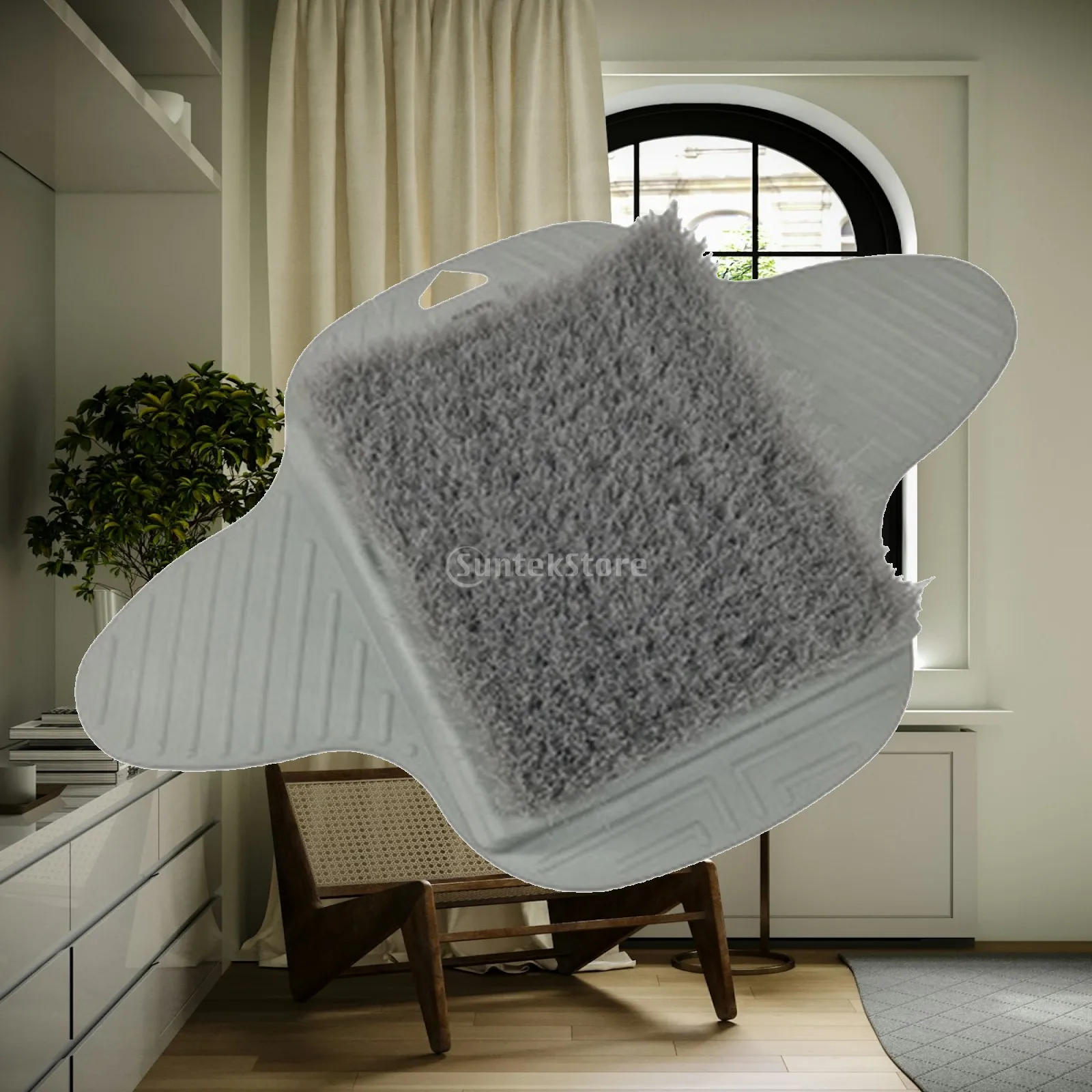 Shower Foot Scrubber Mat Massager Mat Professional Portable Callus Remover for Men and Women Foot Scrubbing Brush