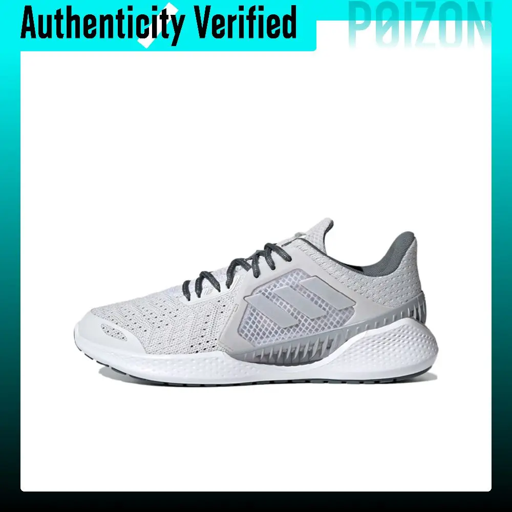 Adidas Climacool Vent Running Shoes Unisex Low-top Gray/Blue FZ2393