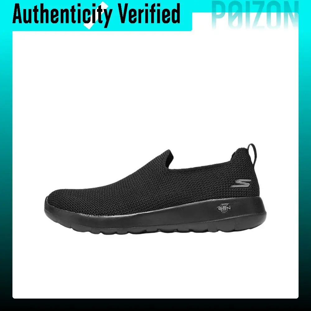 Skechers MEN'S GO WALK Soft And Comfortable Low top Casual Shoes Men's Black 216704-BBK
