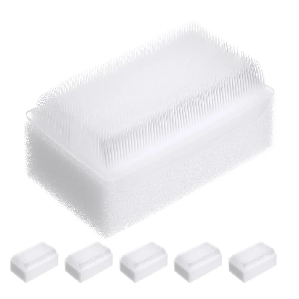 6Pcs Kids Bath Sponge For Infants Baby Sensory Brush Dual Sided Soft Scrubber Toddlers Massage