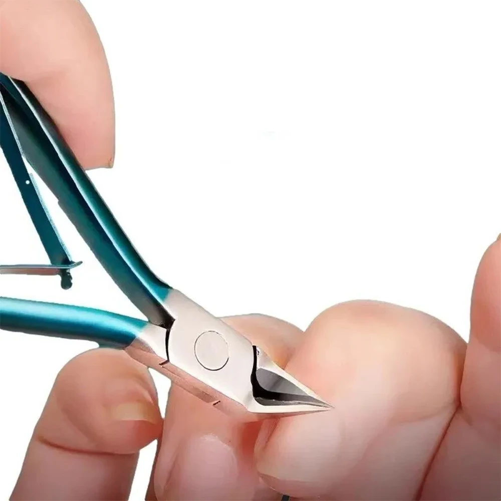 Toe Nail Clipper Ingrown or Thick Toenails Toenails Trimmer Professional Podiatrist Toenail Nipper with Stainless Steel LK-AA123